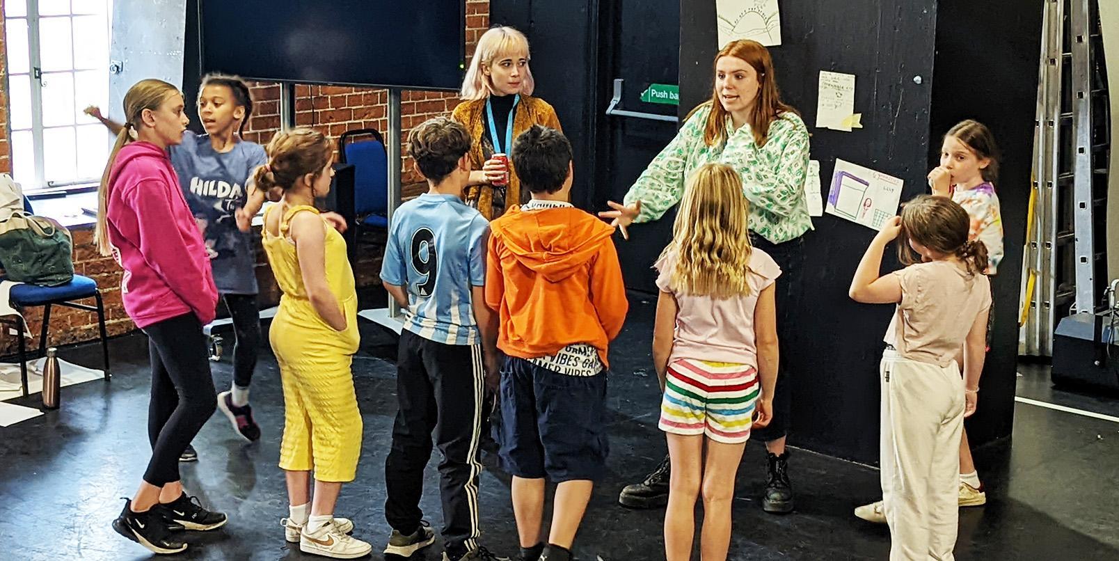 Theatre Workshop with Melangell Dolma