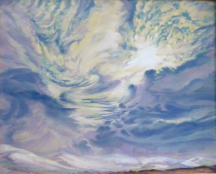 Sky over the Berwyn Moors