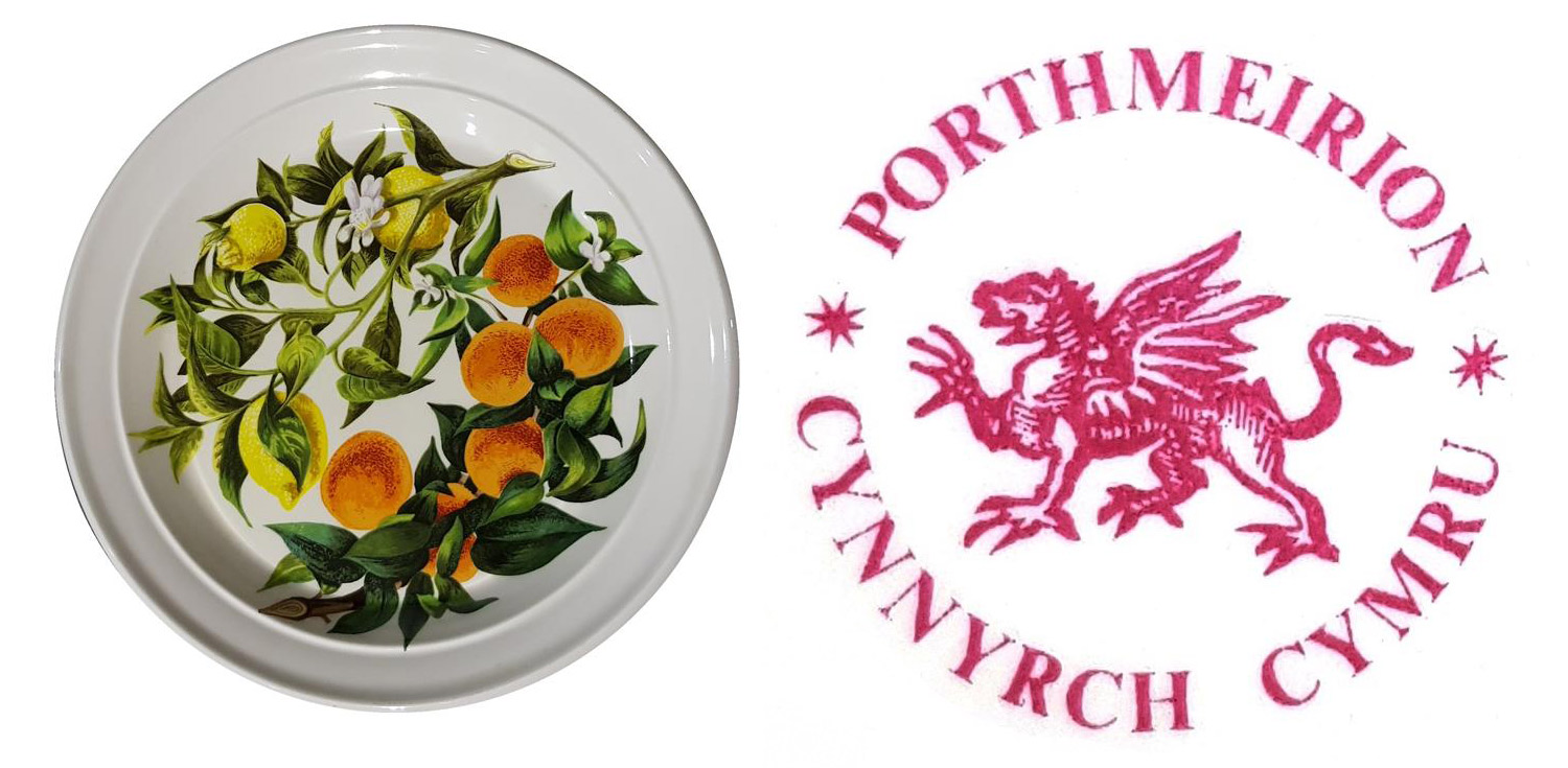 Oranges and Lemons side plate